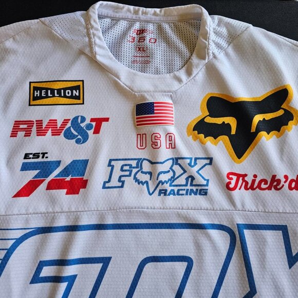 Fox Racing Men's XL Jersey, Moto-X 360 - Picture 2 of 3